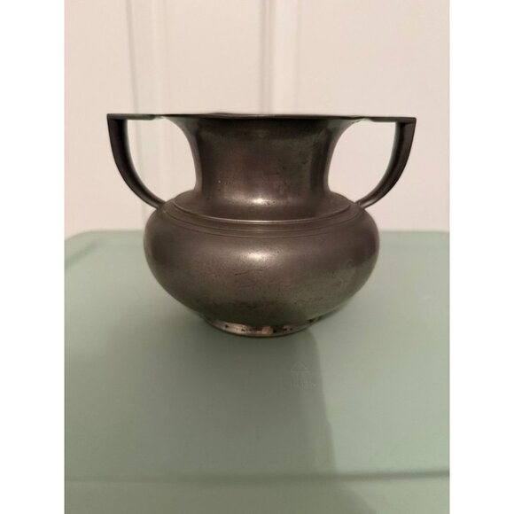 Vintage Pewter by Wilcox | Two Handles Canister Vase | P100 - Picture 1 of 8